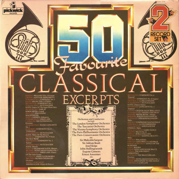 50 FAVORITE CLASSICAL EXPERTS - CHOPIN, ROSSINI, BEETHOVEN & MORE.