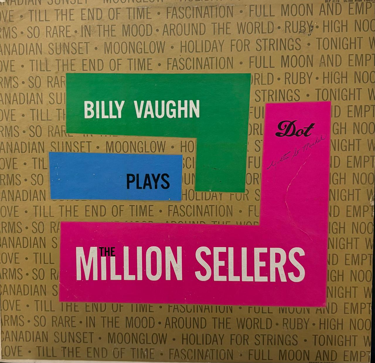 BILLY VAUGHN PLAYS THE MILLION SELLERS
