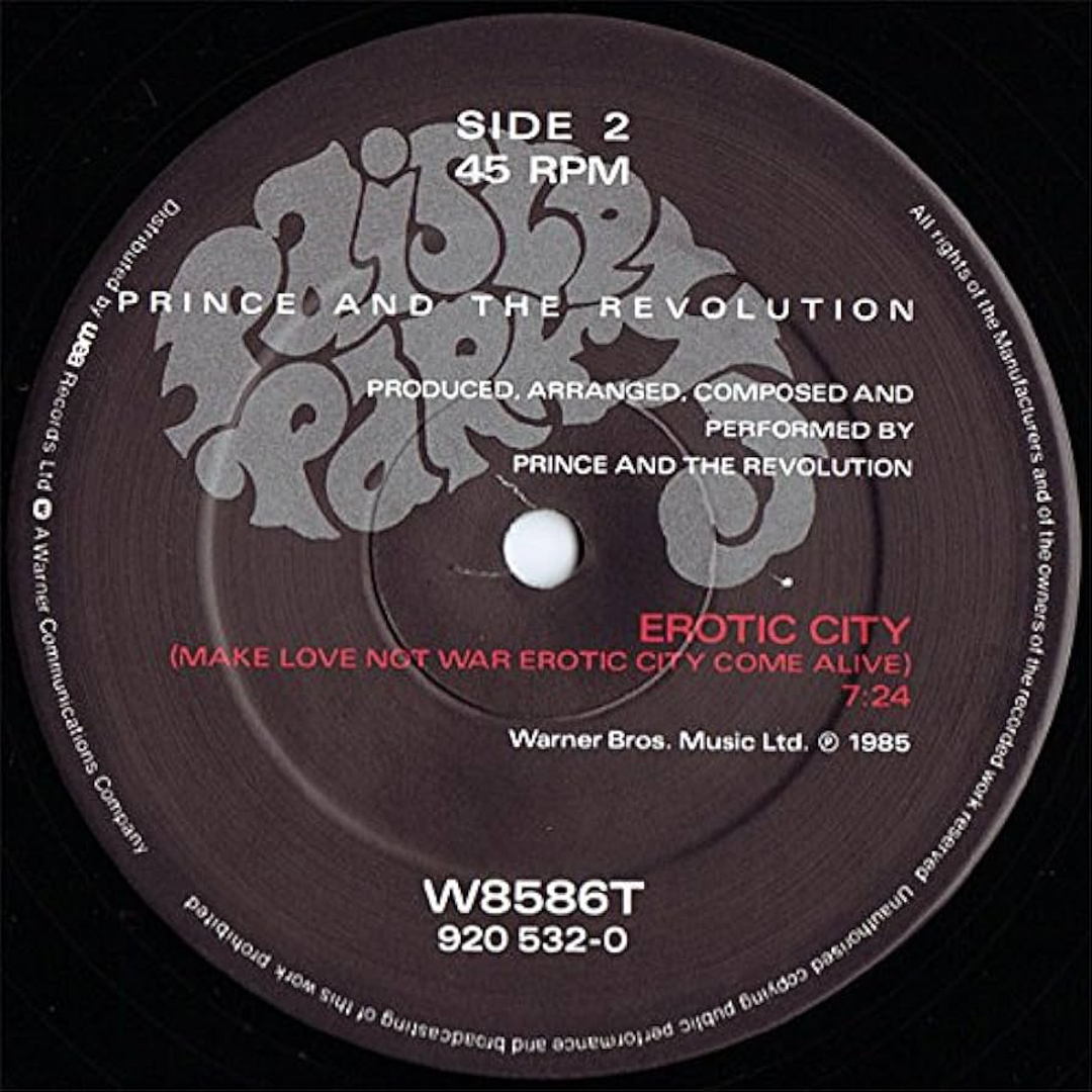Girls & Boys / Erotic City – Prince And The Revolution
