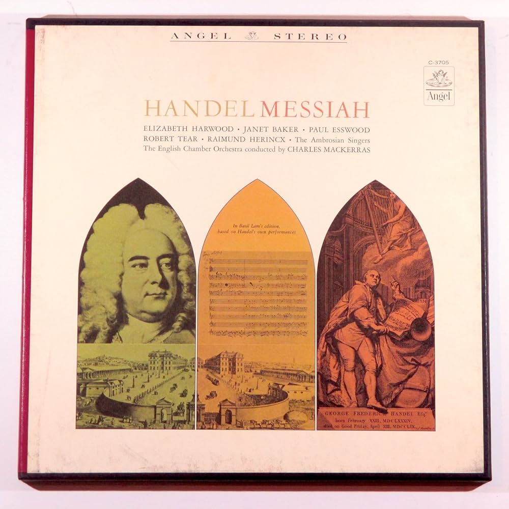 HANDEL MESSIAH IN BASIL LAM'S EDITION - BASIL LAM