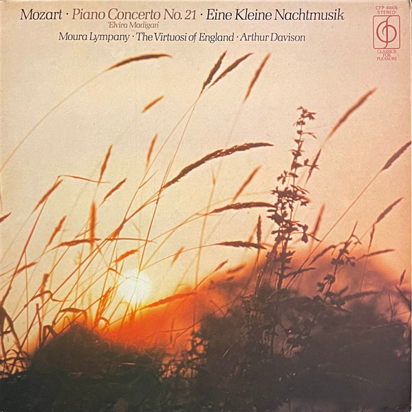 MOZART PIANO CONCERTO NO.21 ''ELVIRA MADIGAN" - THE VIRTUOSI OF ENGLAND