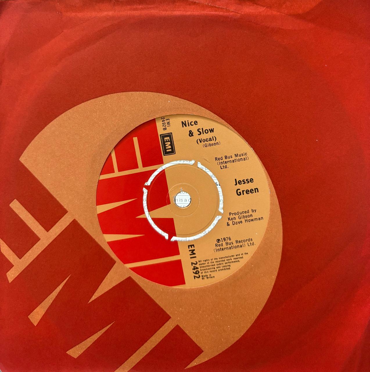 NICE & SLOW - JESSE GREEN