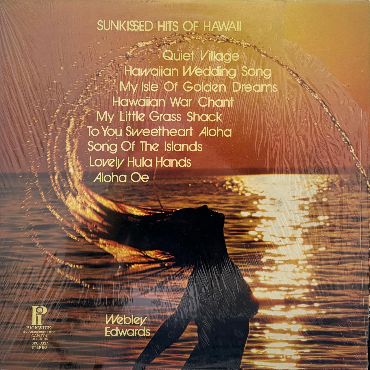 SUNKISSED HITS OF HAWAII - WEBLEY EDWARDS