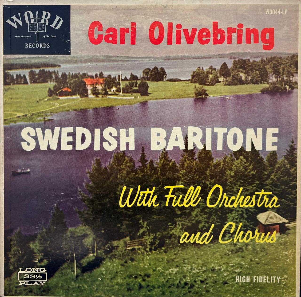 SWEDISH BARITONE - CARL OLIVEBRING