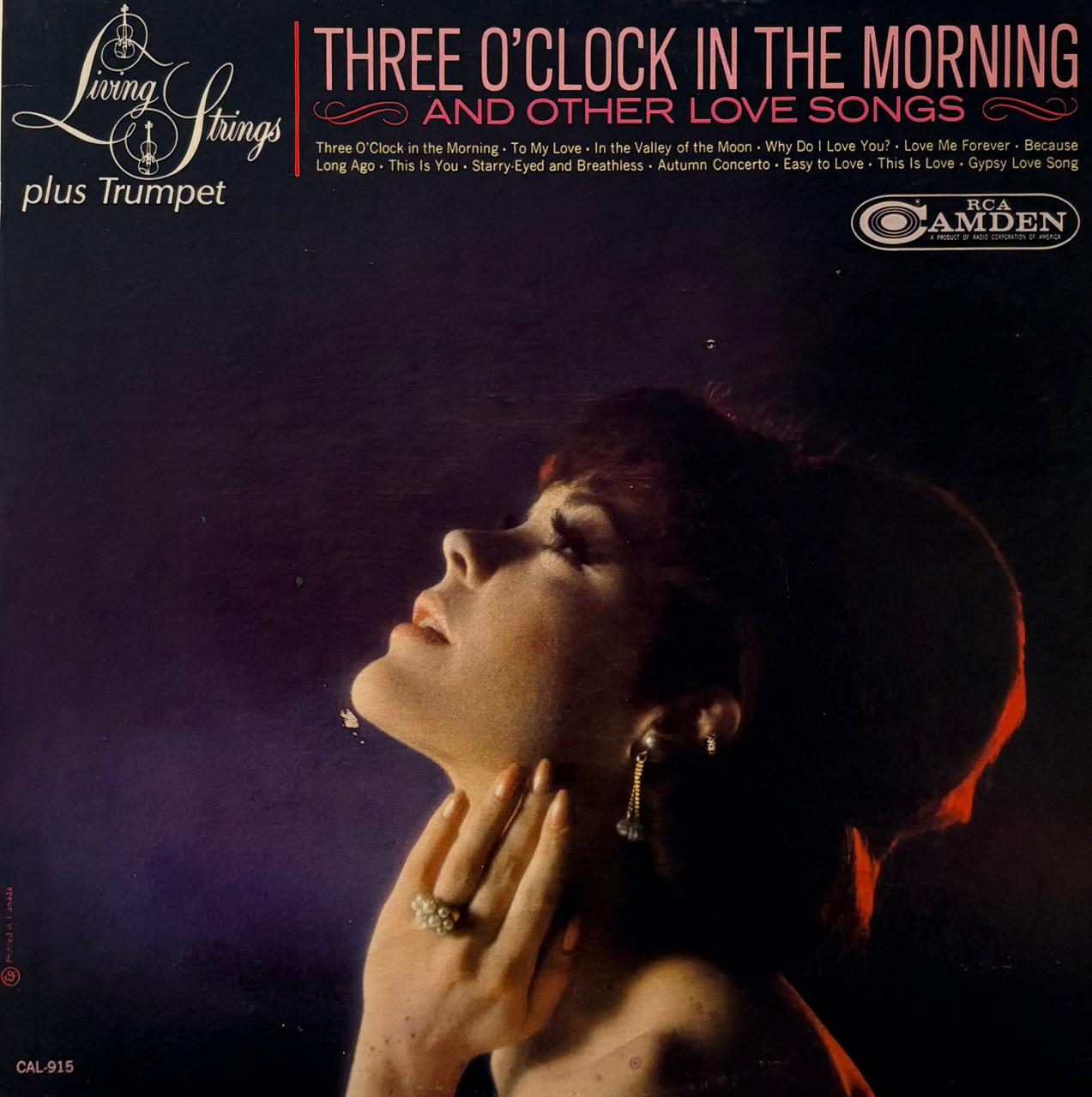 THREE O'CLOCK IN THE MORNING