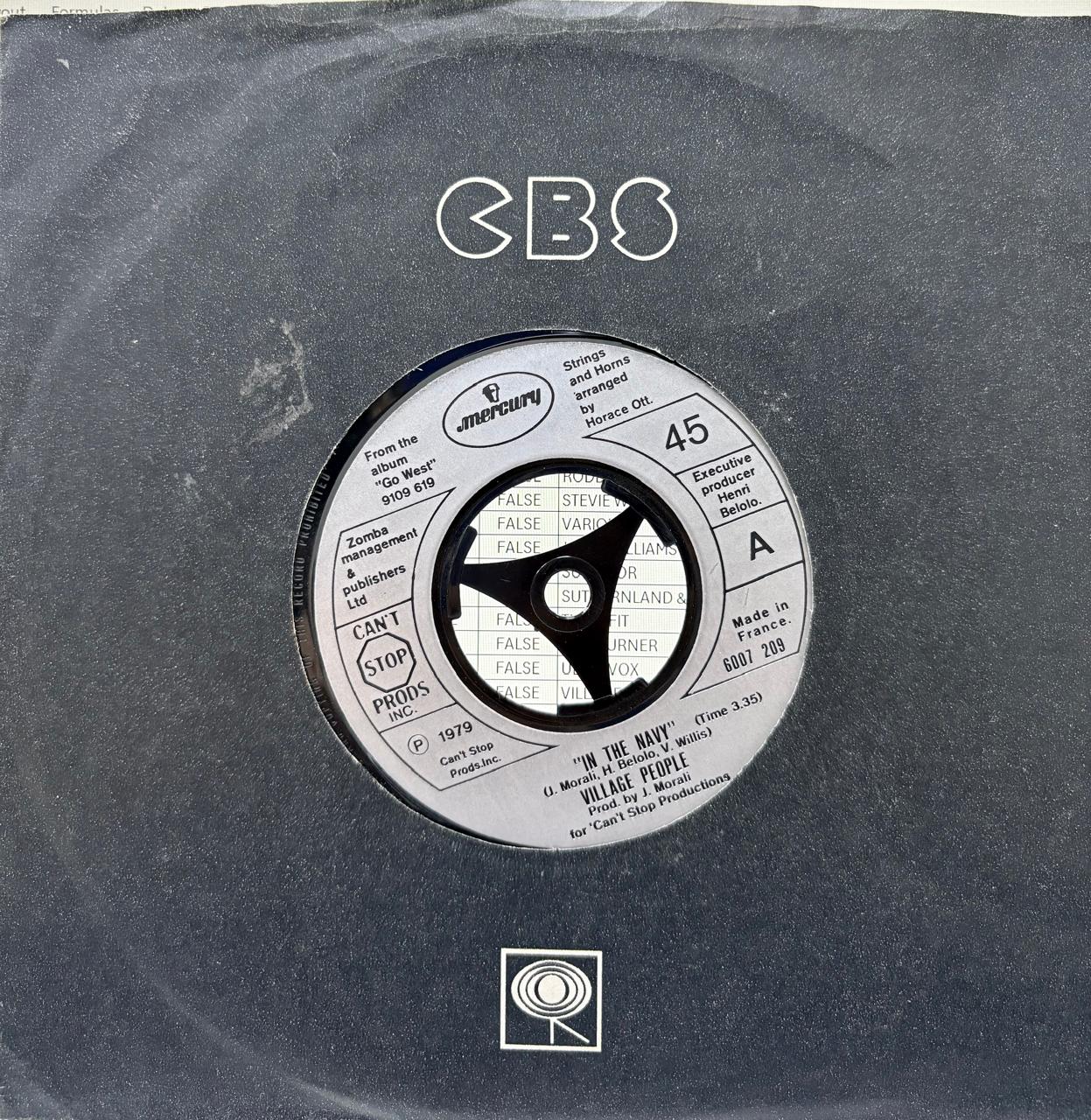 IN THE NAVY - VILLAGE PEOPLE