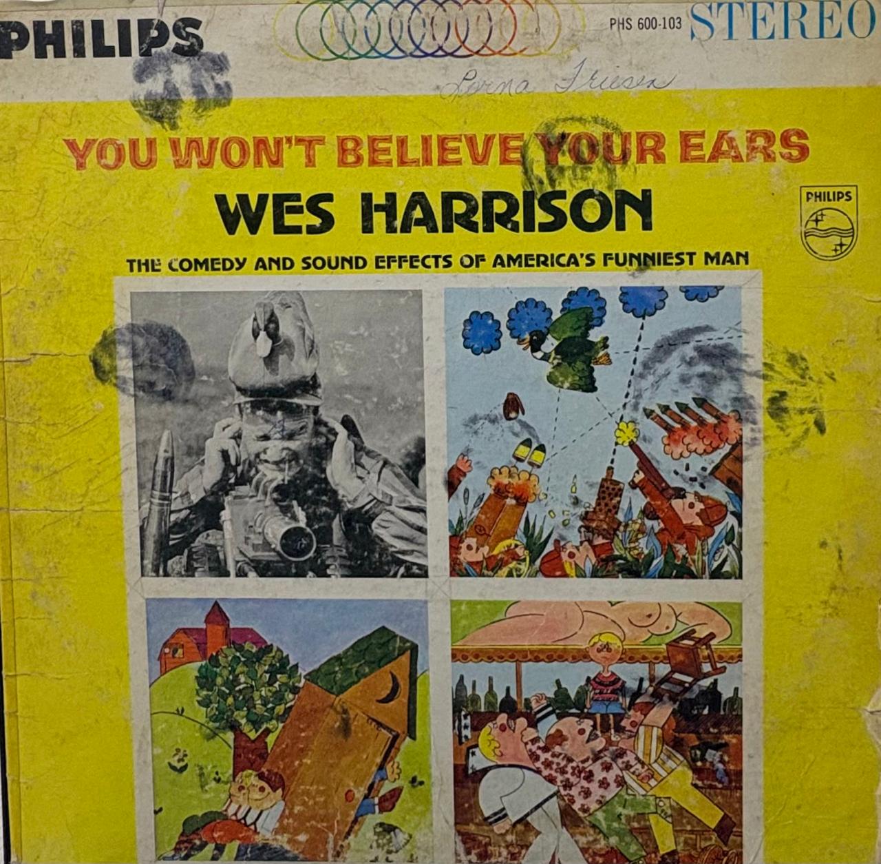 YOU WON'T BELIEVE YOUR EARS - WES HARRISON