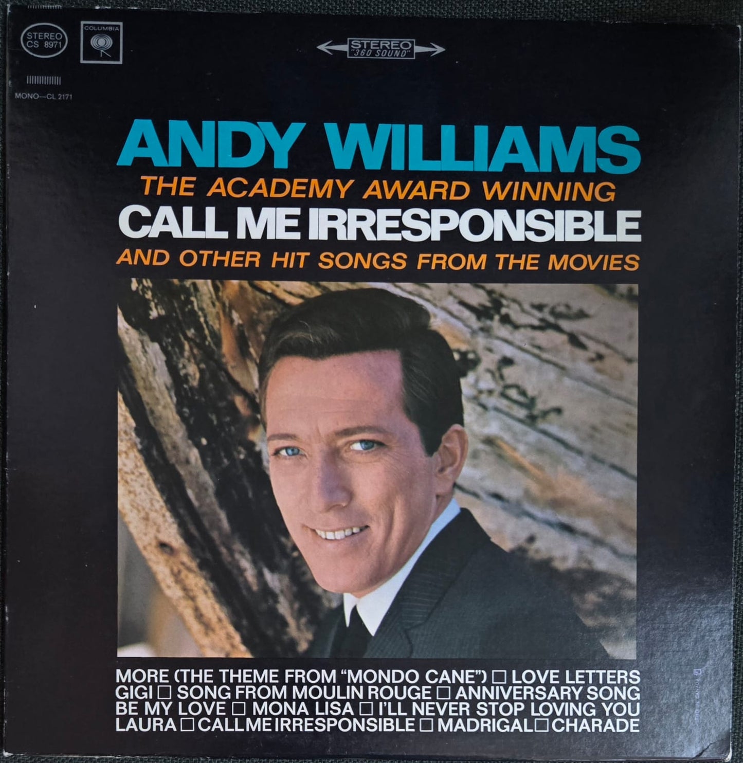 Call me Irresponsible and the other hit - Andy Williams