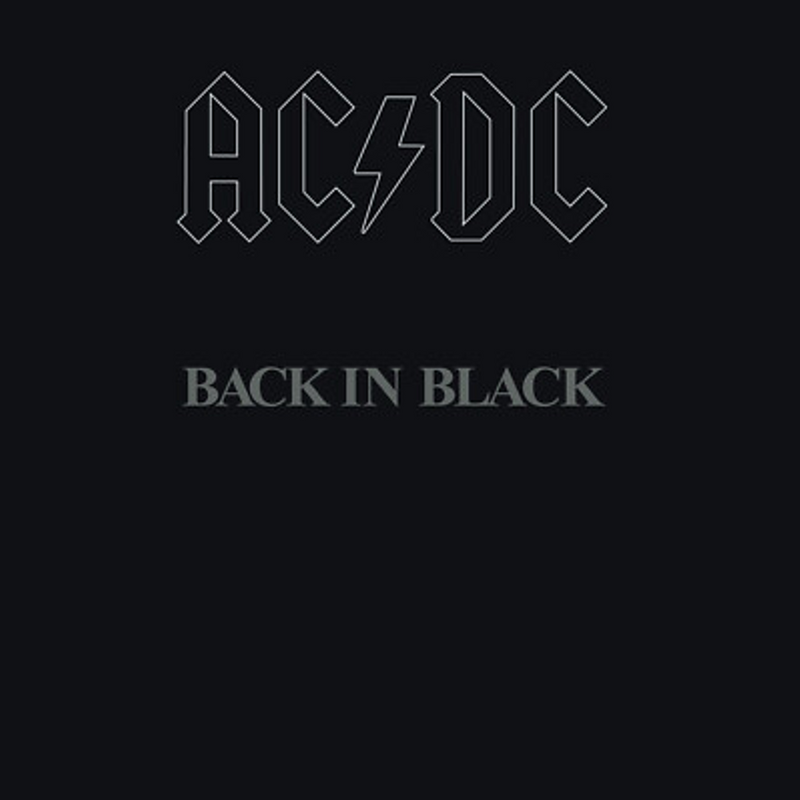 BACK IN BLACK - AC/DC