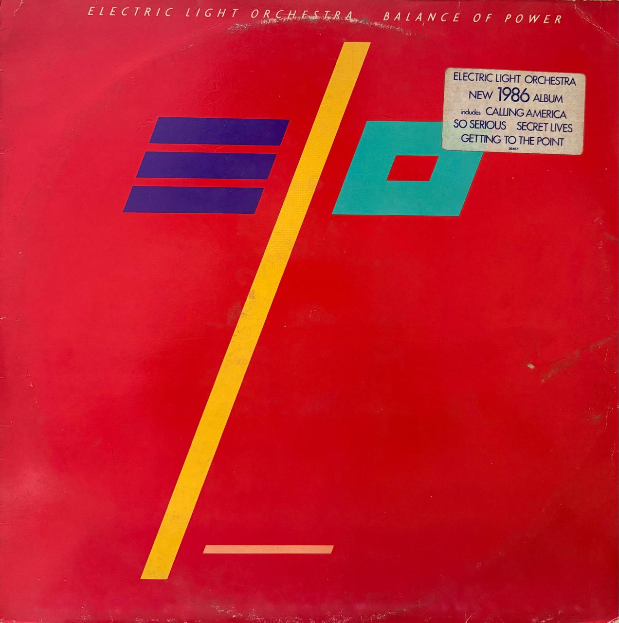 BALANCE OF POWER - ELECTRIC LIGHT ORCHESTRA