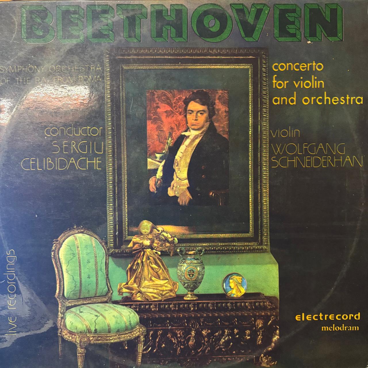 BEETHOVEN - SYMPHONY ORCHESTRA OF THE RAI FROM ROMA