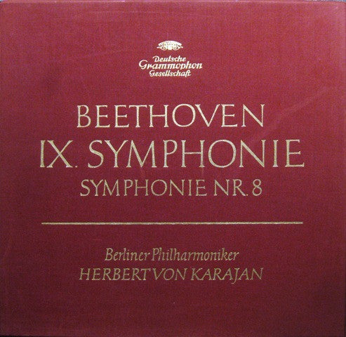 BEETHOVEN IX. SYMPHONIE NR. 8 - BERLINER PHILHARMONIKER
