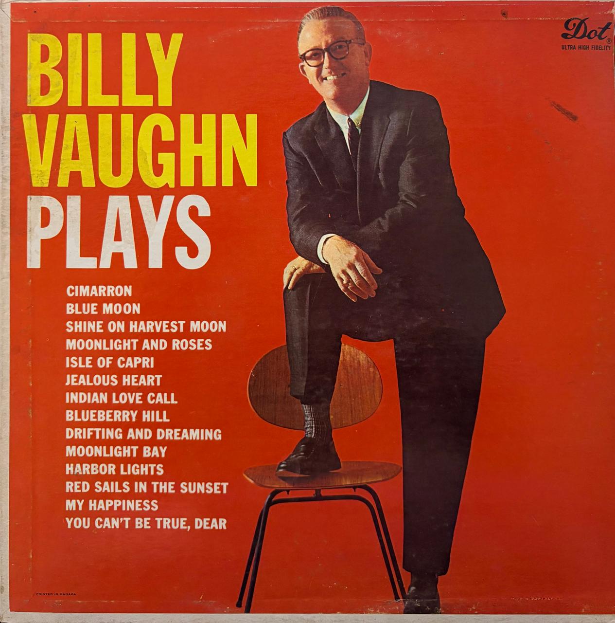 BILLY VAUGHN PLAYS