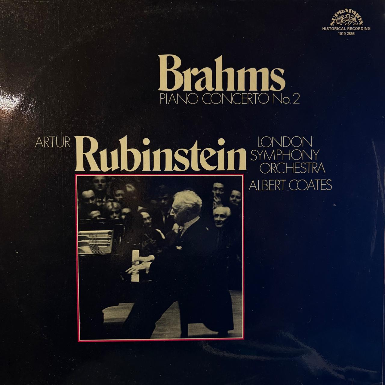 BRAHMS PIANO CONCERTO NO.2 - ARTUR RUBINSTEIN by LONDON SYMPHONY ORCHESTRA