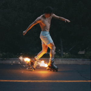 BENSON BOONE-FIREWORKS & ROLLERBLADES