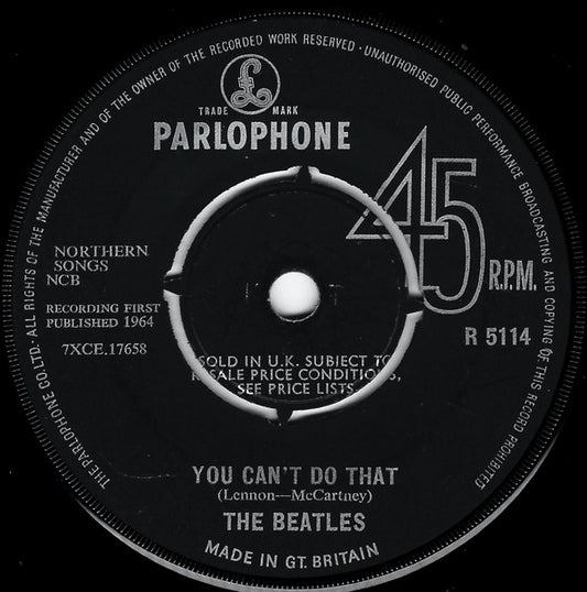CAN'T BUY ME LOVE - THE BEATLES