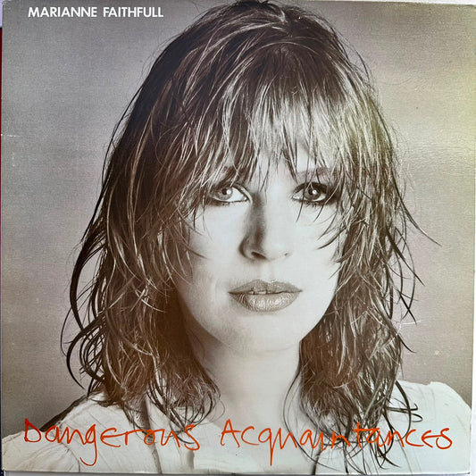 MARIANNE FAITHFULL - DANGEROUS ACQUAINTANCES