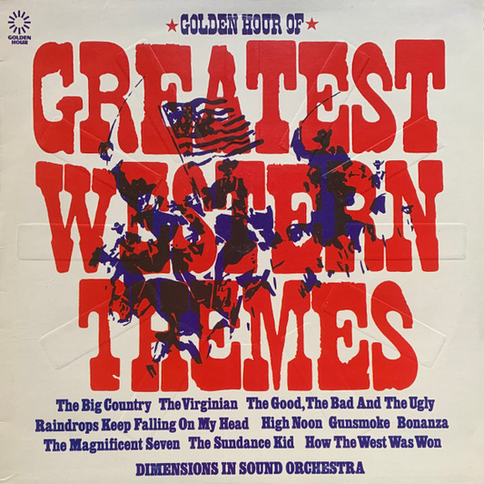 THE GREATEST WESTERN THEMES - DIMENSION IN SOUNDS ORCHESTRA