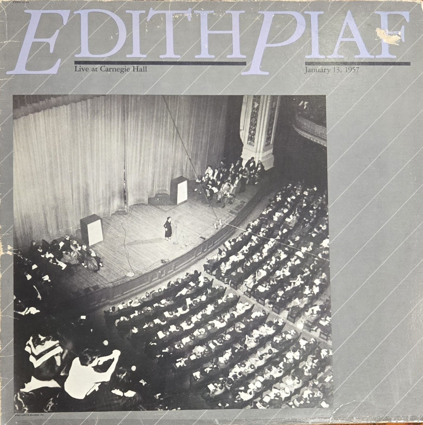 Live at the carnegie Hall - Edith Piaf