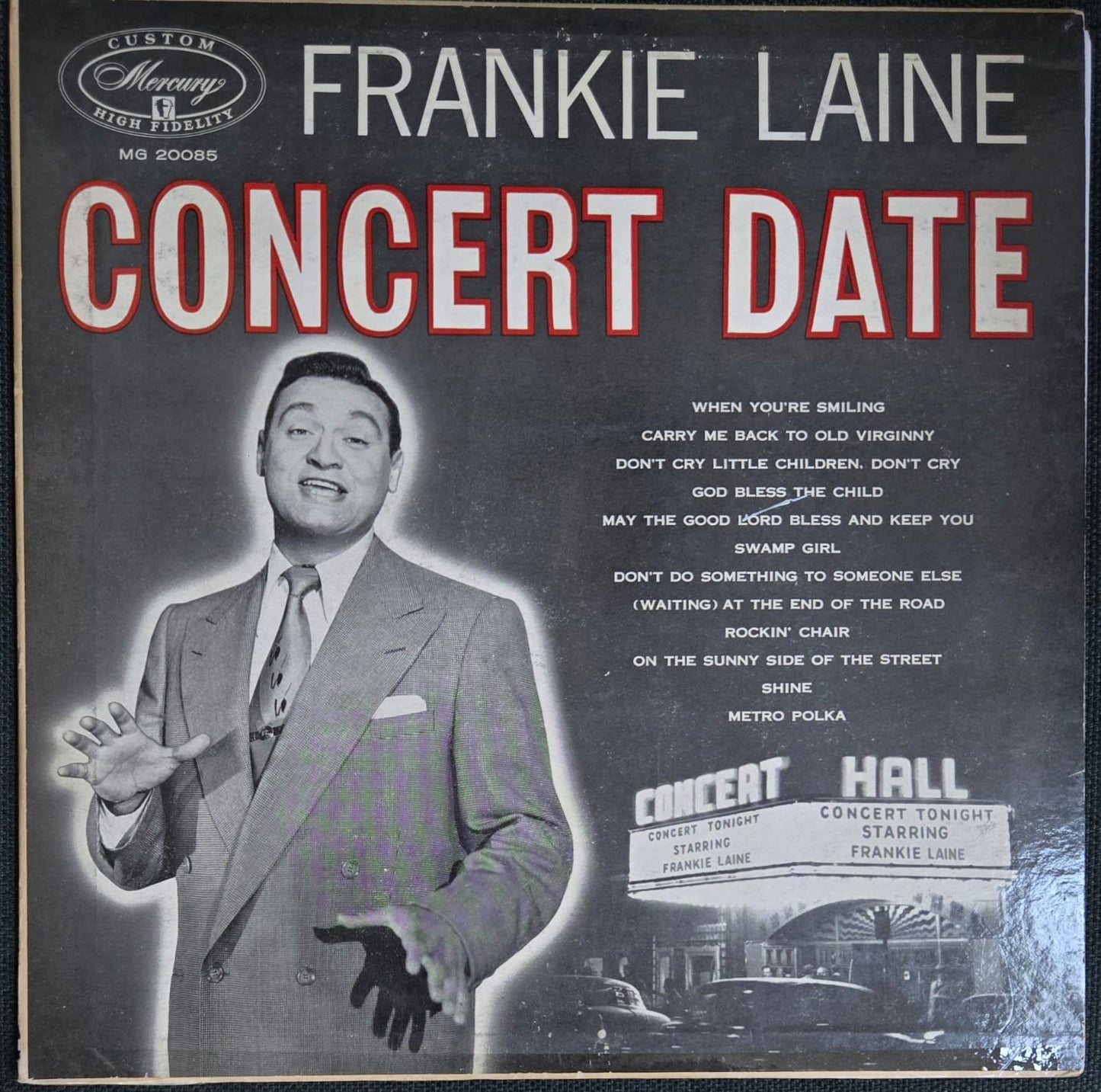 Concert Date - Frankie Laine