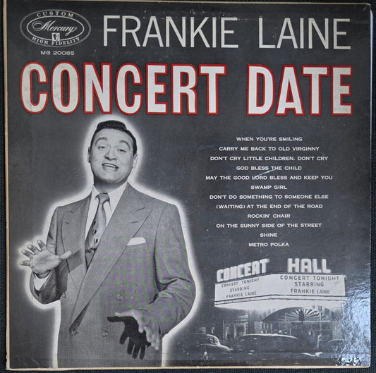 Concert Date - Frankie Laine