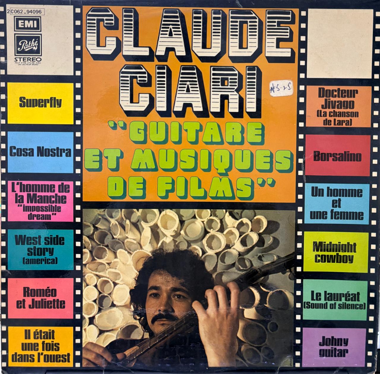 GUITARE ET MUSIQUES DE FILMS - CLAUDE CIARI