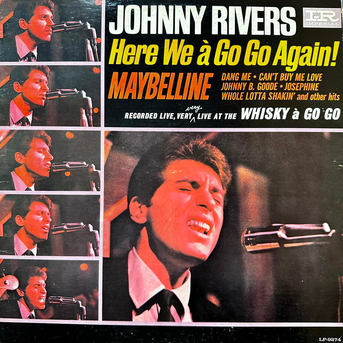 HERE WE A GO GO AGAIN! - JOHNNY RIVERS