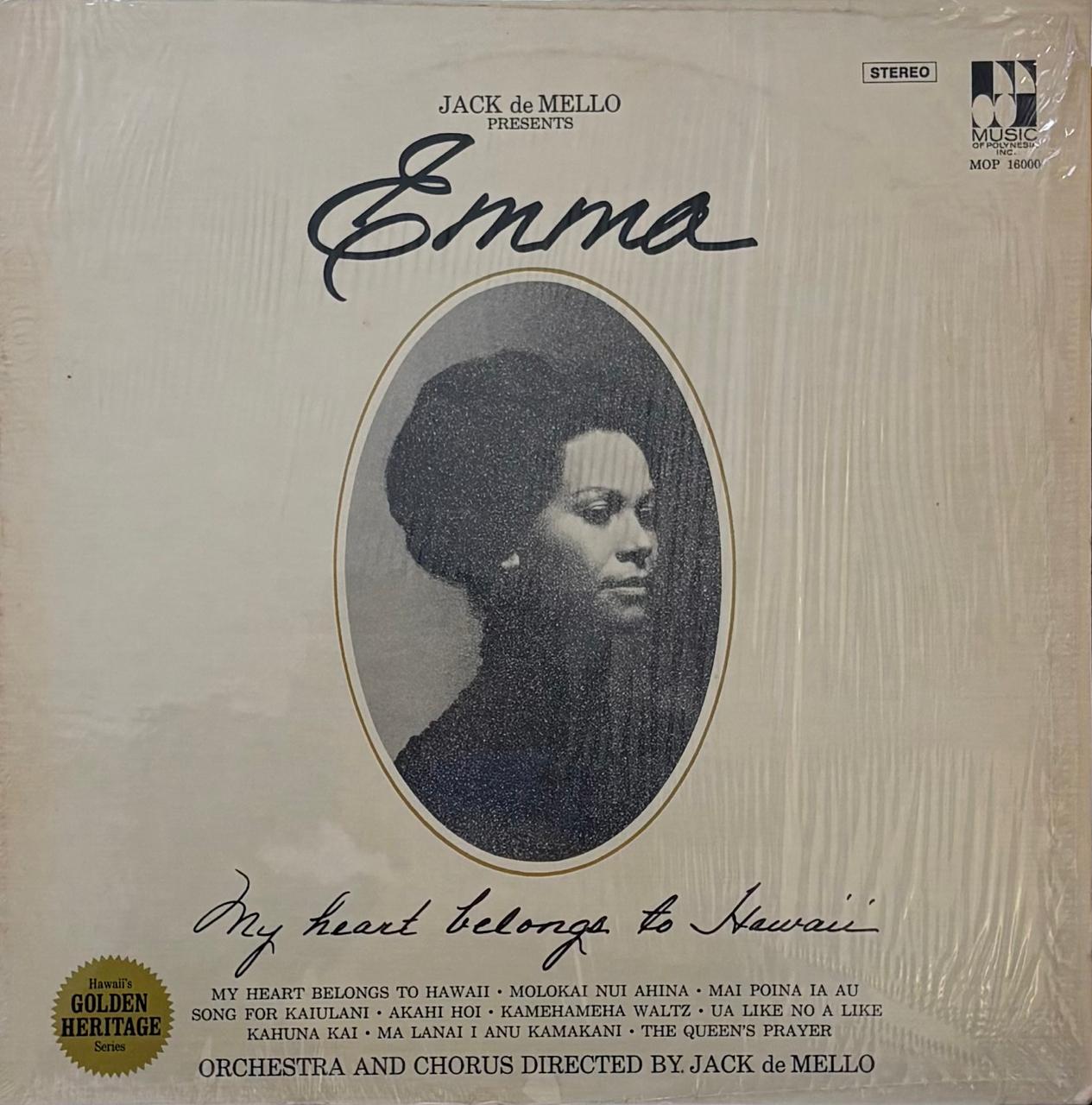 JACK de MELLO PRESENT EMMA MY HEART BELONGS TO HAWAII