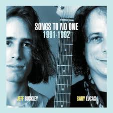 JEFF BUCKLEY & GARY LUCAS - BLUE VINYL - SONGS TO NO ONE