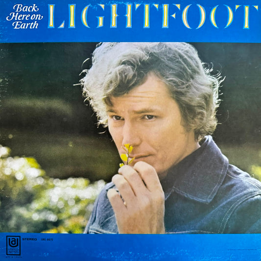 Gordon Lightfoot - Back Here on Earth