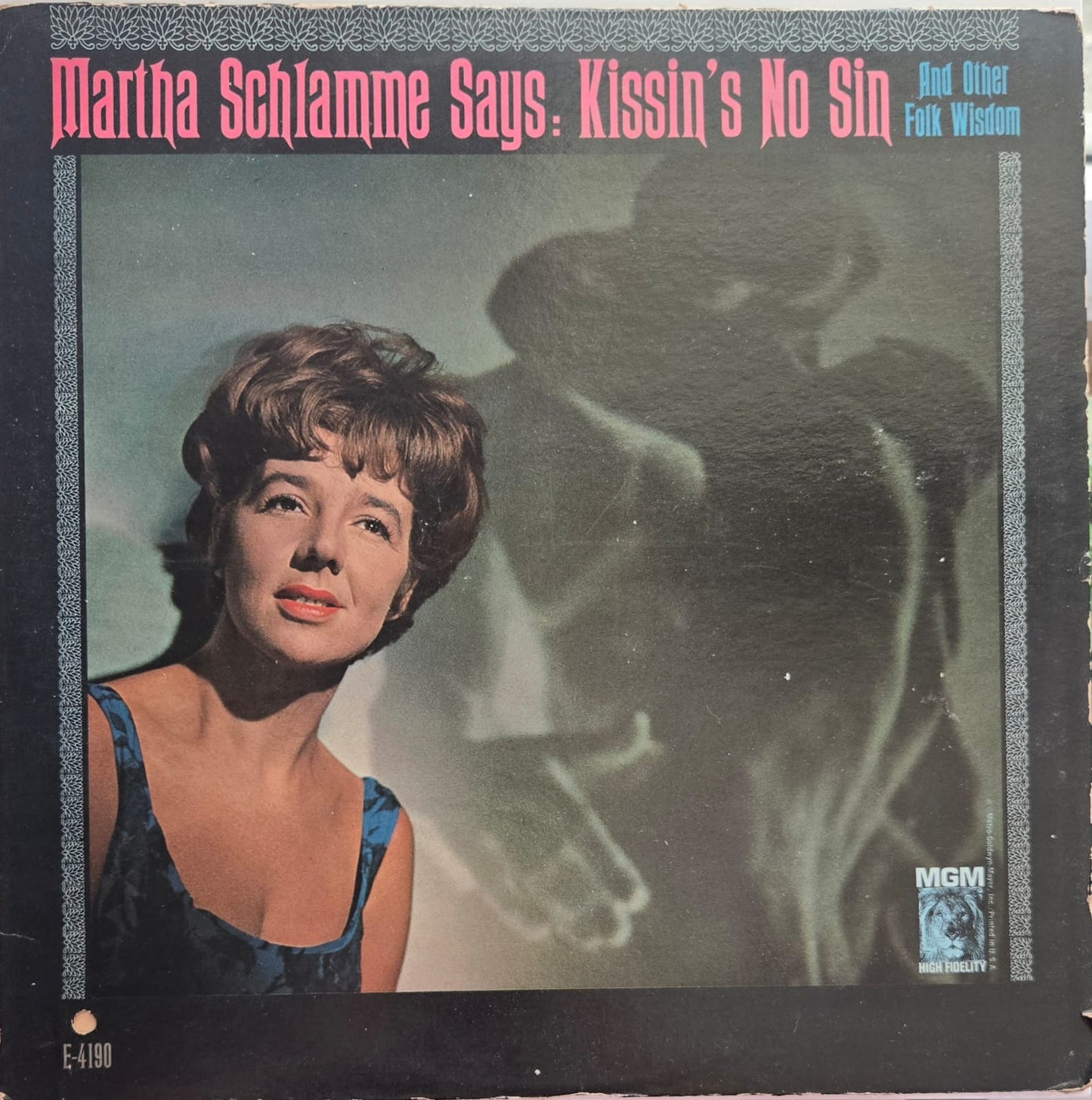 MARTHA SCHLAMME - SAYS: KISSIN'S NO SIN