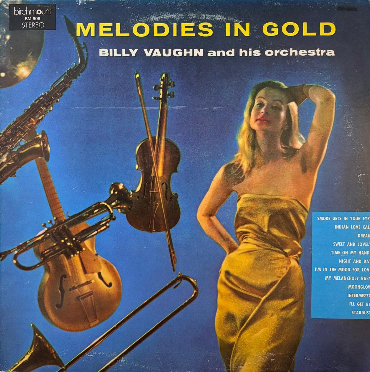 MELODIES IN GOLD - BILLY VAUGHN AND HIS ORCHESTRA