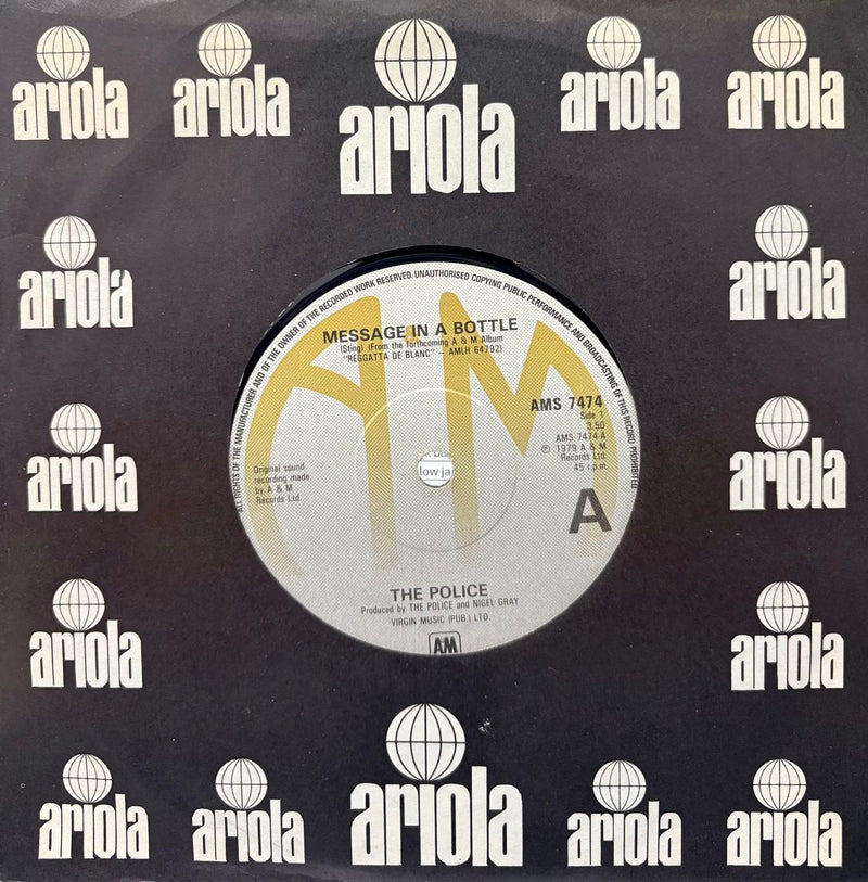 MESSAGE IN A BOTTLE - THE POLICE