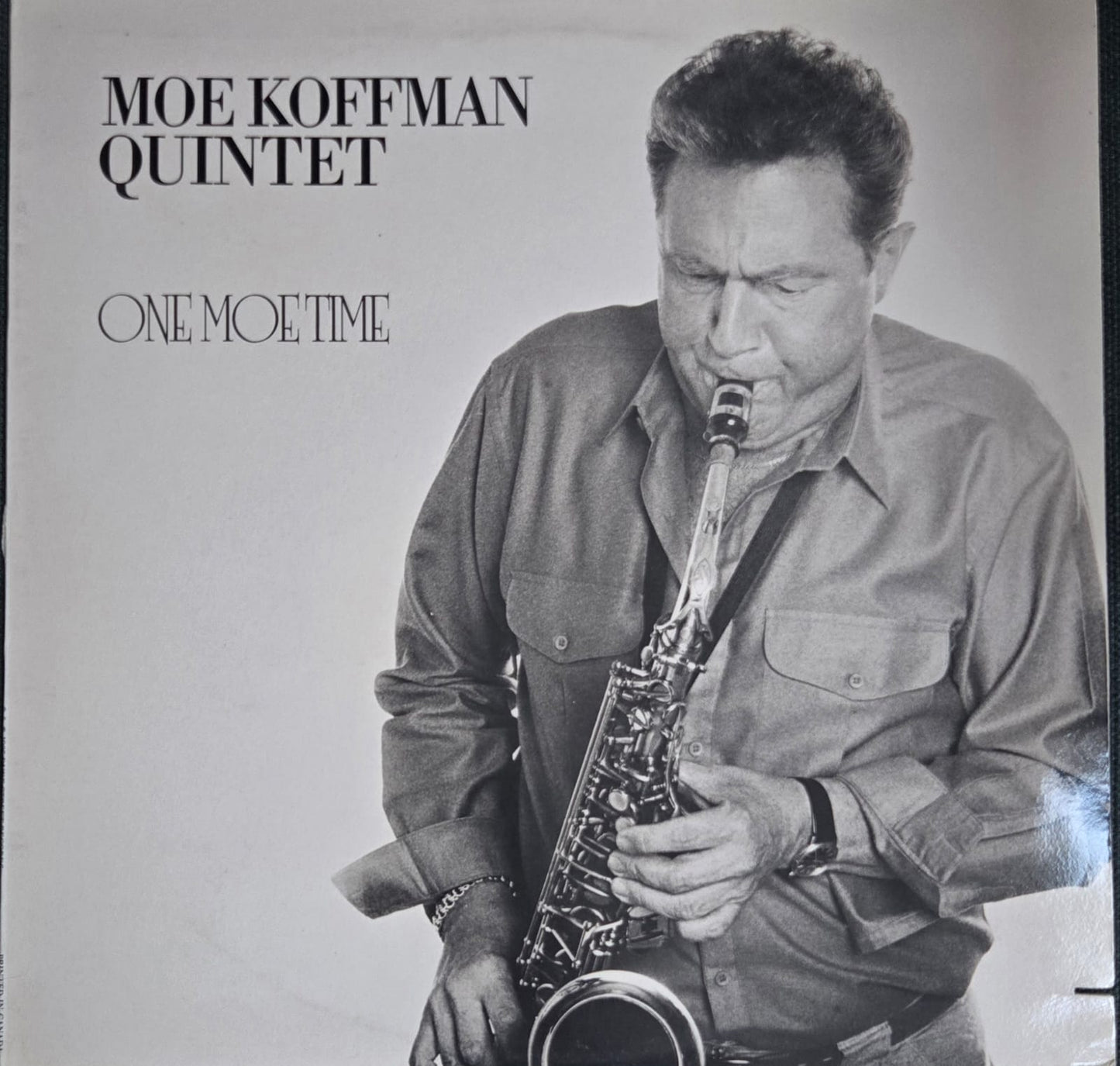 ONE MOE TIME - MOE KOFFMAN QUINTET