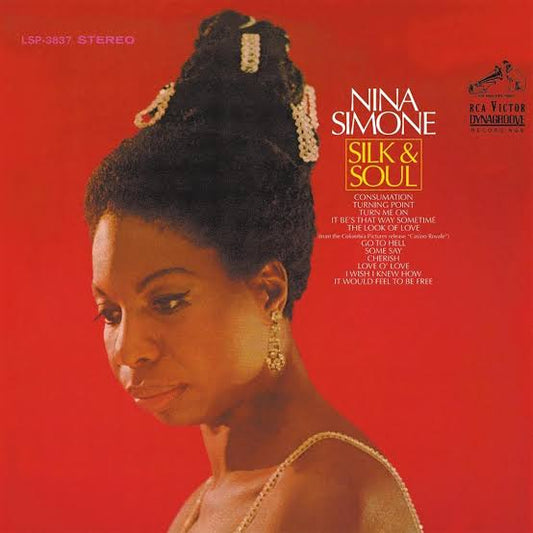 NINA SIMONE - COLOURED VINYL - SILK AND SOUL