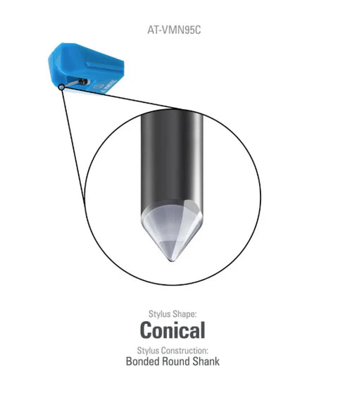 Audio-Technica AT-VMN95C Elliptical  Replacement Turntable Stylus