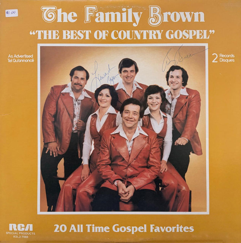 THE BEST OF COUNTRY GOSPEL - THE FAMILY BROWN