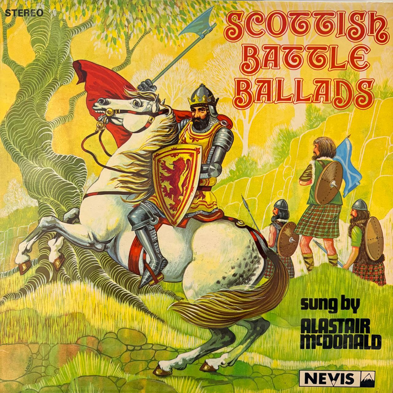 THE SCOTTISH BATTLE BALLADS - ALASTAIR MCDONALD