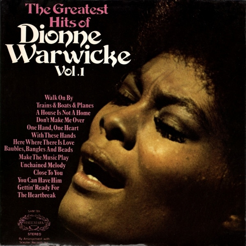 THE GREATEST HITS OF DIONNE WARWICKE VOL. 1 - DIONNE WARWICKE