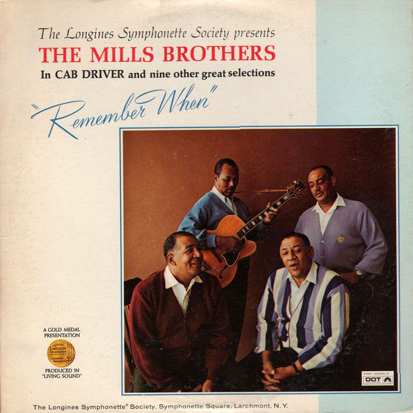 The longines Symphonette Society - Mills Brothers