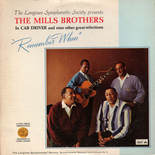 The longines Symphonette Society - Mills Brothers