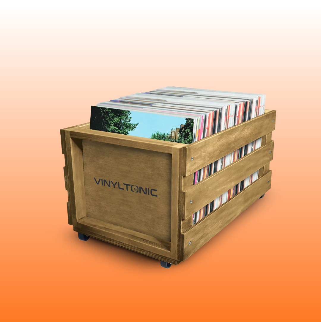 VT08 - VINYL LP STORAGE CRATE (x65 LP)
