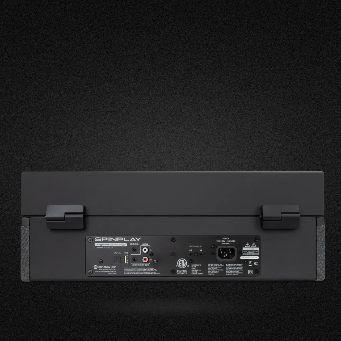 Andover Audio SpinPlay  - Premium All-in-One Record Player