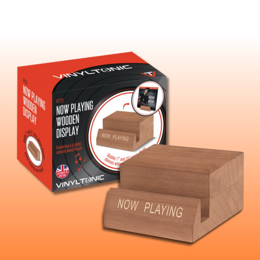 VT21 - 'NOW PLAYING' WOODEN STAND