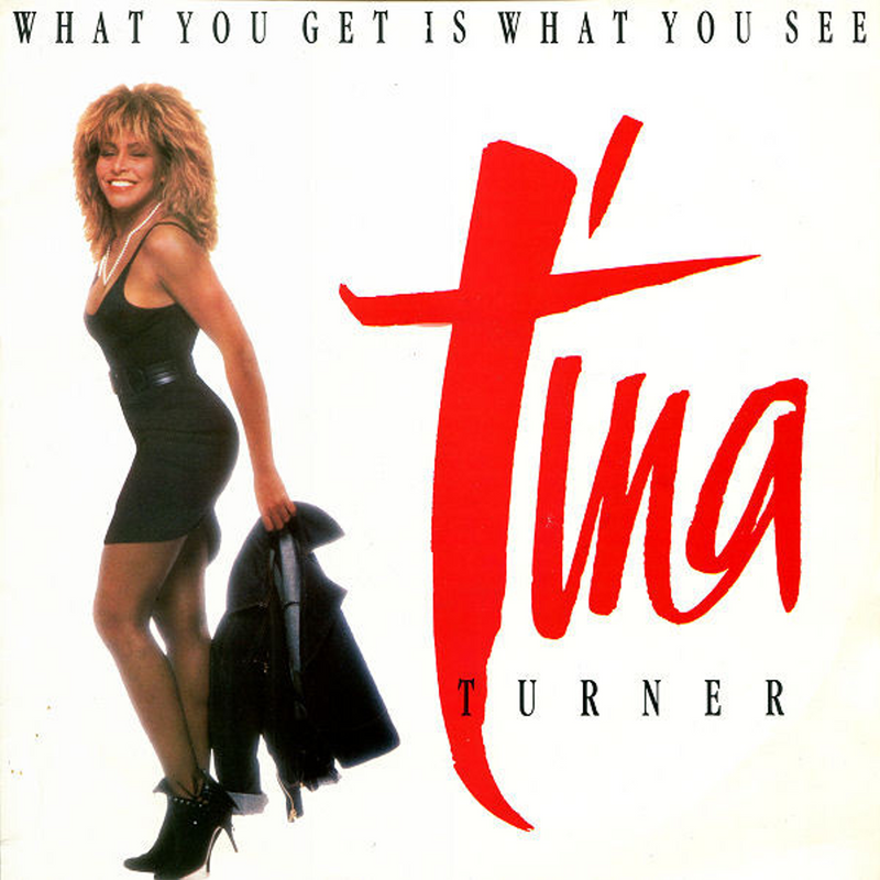 WHAT YOU GET IS WHAT YOU SEE - TINA TURNER
