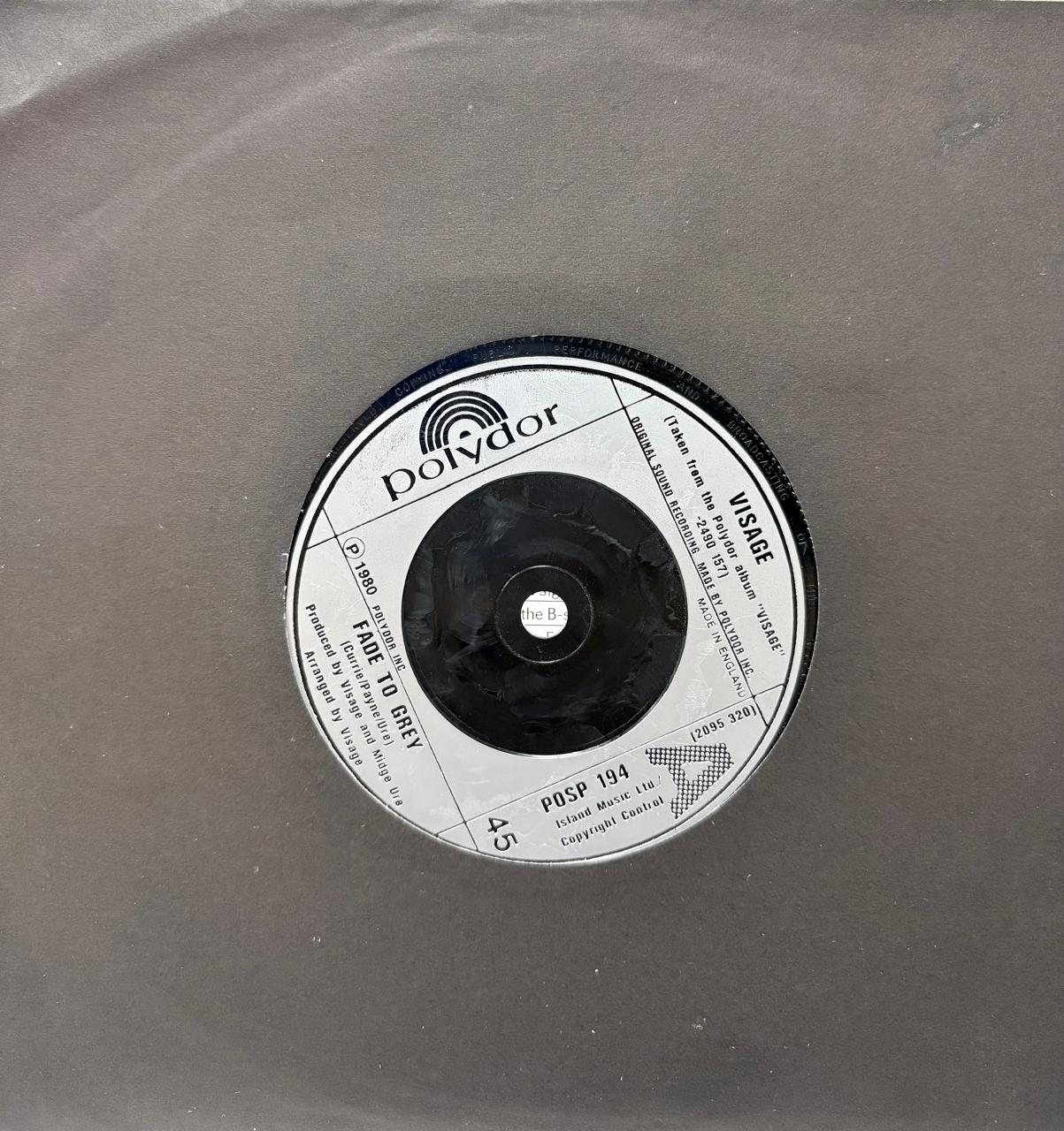 FADE TO GREY - VISAGE