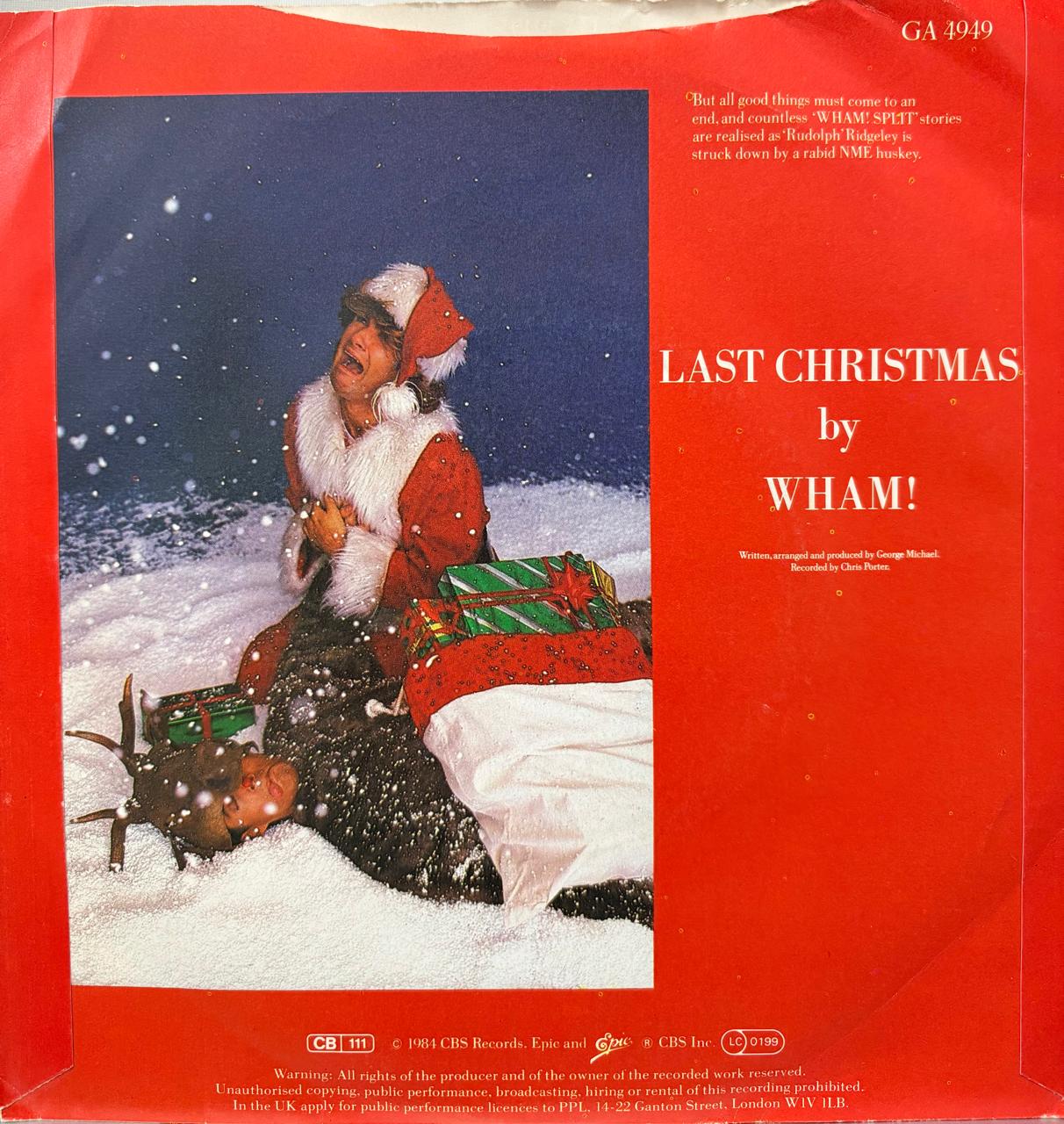 LAST CHRISTMAS - WHAM!