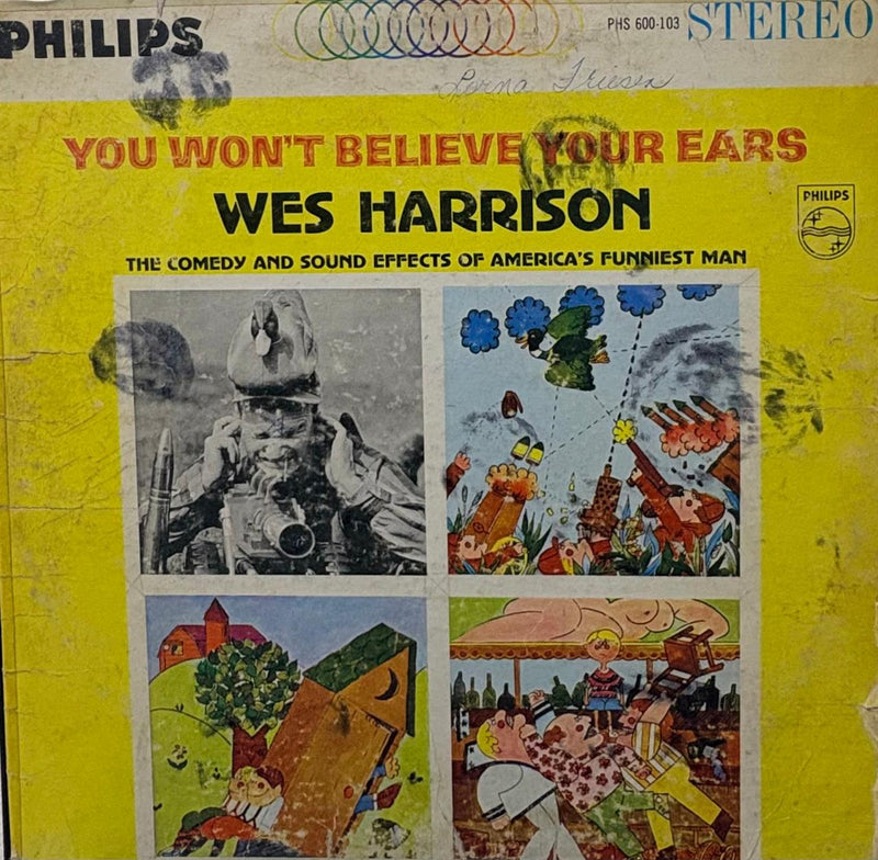 YOU WON'T BELIEVE YOUR EARS - WES HARRISON