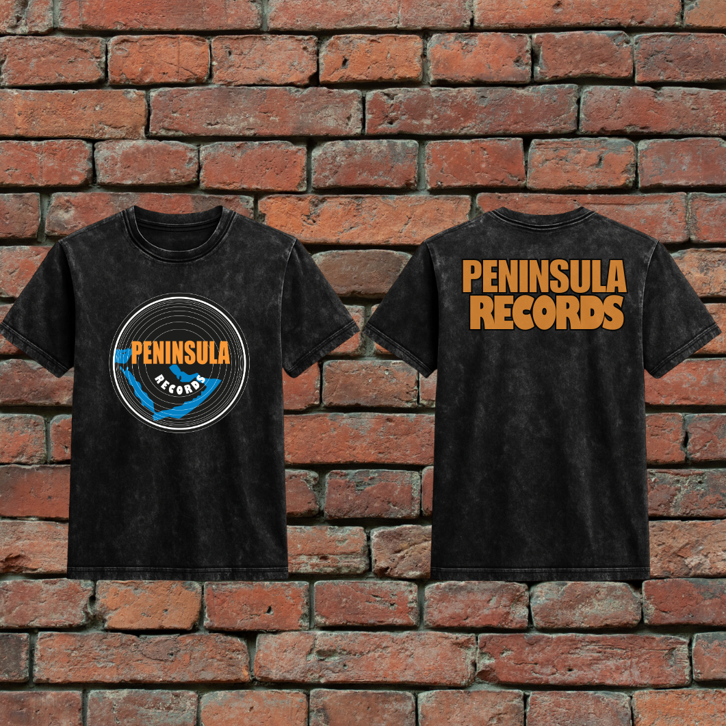 PENINSULA RECORDS - ACID WASH TEE